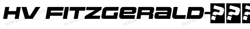 HV FITZGERALD字体转换